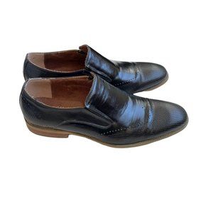 Steve Madden Black Slip-on Dress Shoes